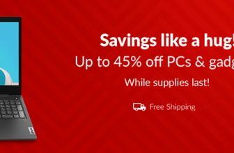Savings like a hug! Up to 45% off PCs & gadgets from Lenovo