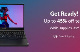 Get ready! Up to 45% off tech from Lenovo
