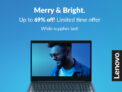 Lenovo Merry & Bright. Up to 69% off
