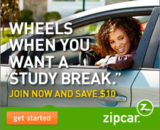 Zipcar Student Discounts